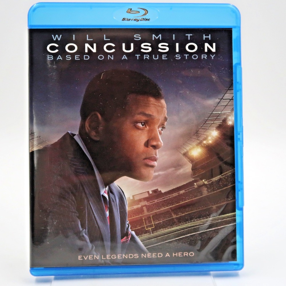 Concussion Will Smith Blu-ray 2015 Sony Pictures Movie PG-13 NTSC 0043396462984